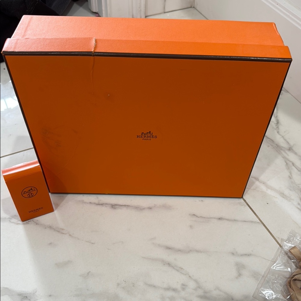Hermès Orange Gift Box Set